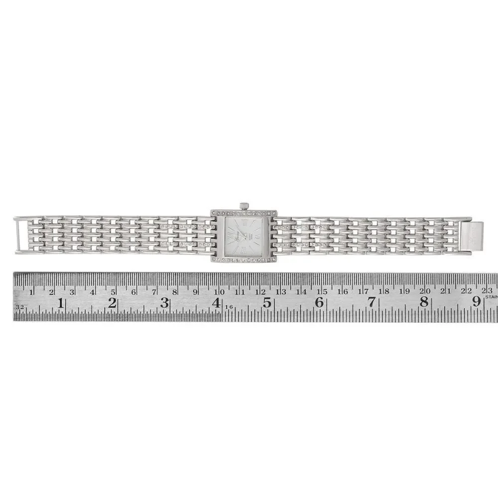 GEONA Watch Austrian Crystal Silver